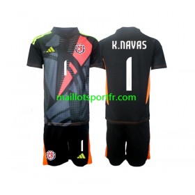 Maillot de Foot Costa Rica Keylor Navas 1 Gardien Enfant Troisieme 2024